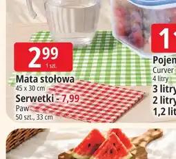 E.Leclerc Mata stołowa Paw oferta