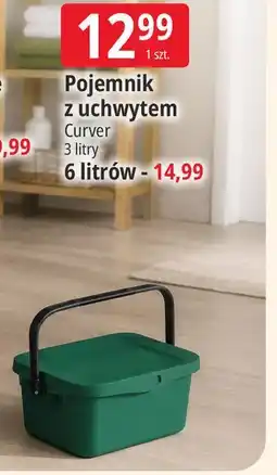 E.Leclerc Pojemnik z uchwytem Curver oferta