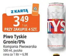 E.Leclerc Piwo Tyskie Gronie/0% oferta