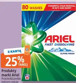 E.Leclerc Produkty marki Ariel oferta