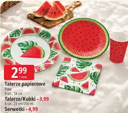 E.Leclerc Talerze papierowe Paw oferta