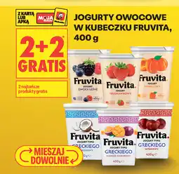 Biedronka Fruvita Jogurty owocowe w kubeczku oferta