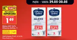 Biedronka Mleczna Dolina Mleko UHT 3,2% oferta
