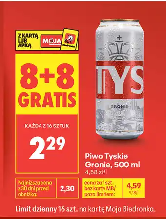 Tyskie Piwo Gronie