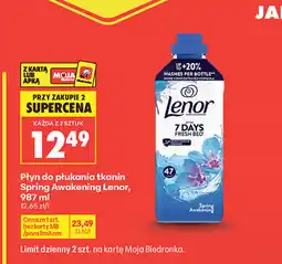 Biedronka Lenor Płyn do płukania tkanin Spring Awakening oferta