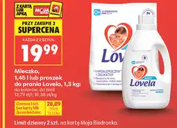 Biedronka Lovela Mleczko lub proszek do prania oferta