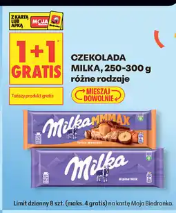 Biedronka Milka Czekolada oferta