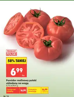 Biedronka Pomidor malinowy polski oferta
