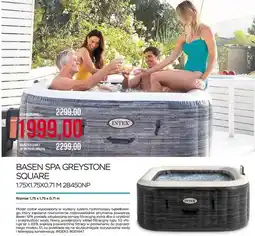 Abra Basen SPA Greystone Square 1.75x1.75x0.71m 28450NP oferta