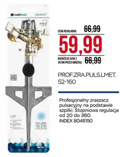 Abra Profesjonalny zraszacz pulsacyjny Cellfast Ideal Line 52-160 oferta