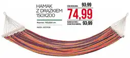 Abra Hamak z drążkiem 150x200cm oferta