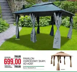 Abra Pawilon ogrodowy 3x4m XD-A051 300/400/275cm oferta