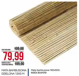 Abra Mata bambusowa dzielona 1.5x5m oferta
