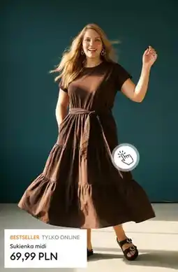 Sinsay Sukienka midi BESTSELLER oferta