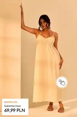 Sinsay Sukienka maxi oferta