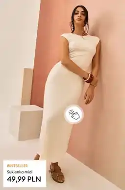 Sinsay Sukienka midi BESTSELLER oferta