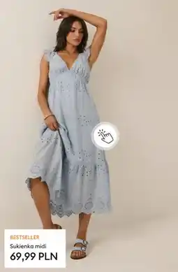 Sinsay Sukienka midi oferta