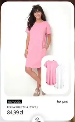 BonPrix Lekka sukienka bonprix 2-pak oferta