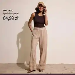 BonPrix Spodnie w paski oferta