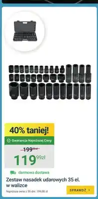 ERLI Vorel Zestaw nasadek udarowych 35 el. W walizce oferta