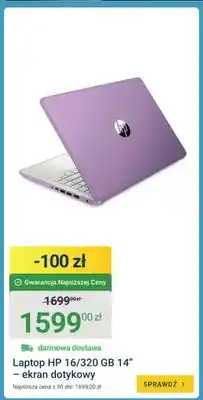 ERLI HP Laptop 16/320 gb 14” – ekran dotykowy oferta