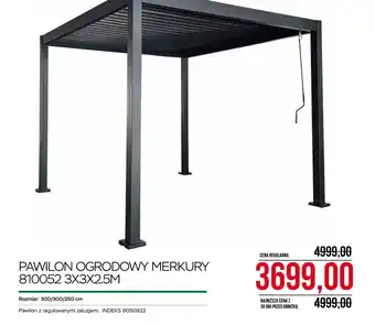 Pawilon ogrodowy Indeks