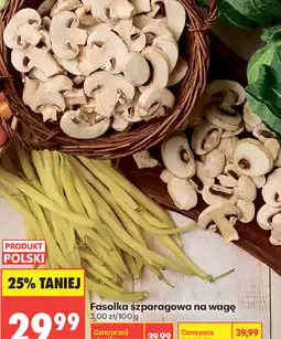Biedronka Fasolka szparagowa na wagę oferta