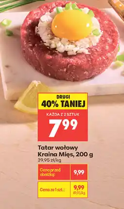 Biedronka Kraina Mięs Tatar wołowy oferta