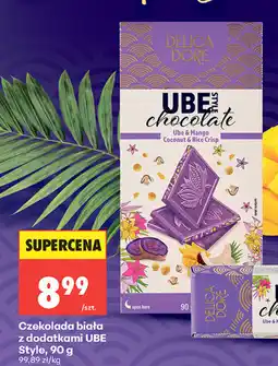 Biedronka Delica Dore Czekolada biała z dodatkami ube Style oferta
