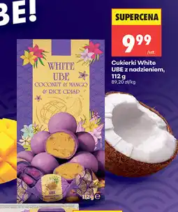 Biedronka Cukierki White ube z nadzieniem oferta