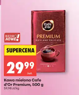 Biedronka Cafe dOr Kawa mielona Premium oferta