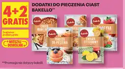 Biedronka Bakello Dodatki do pieczenia ciast oferta
