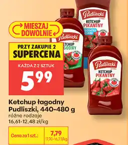 Biedronka Pudliszki Ketchup łagodny oferta