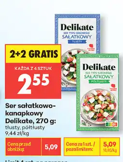 Biedronka Delikate Ser sałatkowo-kanapkowy oferta