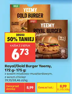 Biedronka Yeemy Royal/Gold Burger oferta
