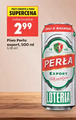 Biedronka Perła Piwo export oferta