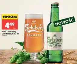Biedronka Carlsberg Piwo Unfiltered oferta