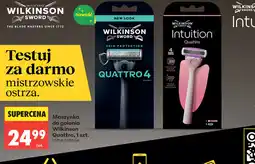 Biedronka Wilkinson Maszynka do golenia Quattro oferta