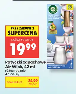 Biedronka Air Wick Patyczki zapachowe oferta