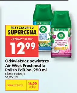 Biedronka Air Wick Freshmatic Polish Edition Odświeżacz powietrza oferta