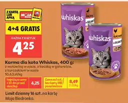 Biedronka Whiskas Karma dla kota oferta