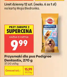 Biedronka Pedigree Dentastix Przysmaki dla psa oferta
