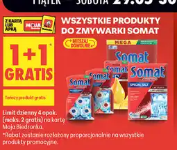 Biedronka Somat Produkty do zmywarki oferta