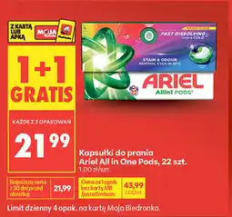 Biedronka Ariel Kapsułki do prania All in One Pods oferta