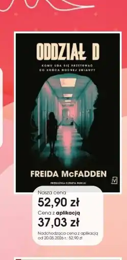 Świat Książki Freida McFadden Oddział D oferta