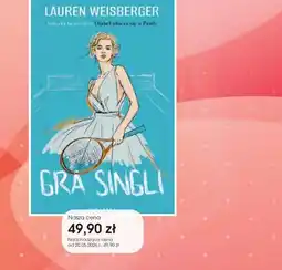 Świat Książki Lauren Weisberger Gra singli oferta