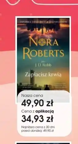 Świat Książki Nora Roberts Zapłacisz krwią oferta