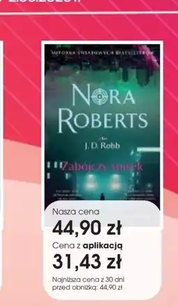 Świat Książki Nora Roberts Zabójczy spisek oferta
