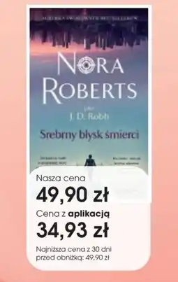 Świat Książki Nora Roberts Srebrny błysk śmierci oferta