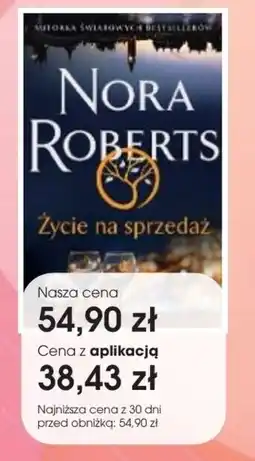 Świat Książki Nora Roberts Życie na sprzedaż oferta